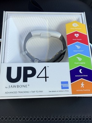 UP4 by Jawbone Heart Rate, Activity + Sleep Tracker - Model JL08 Gray
