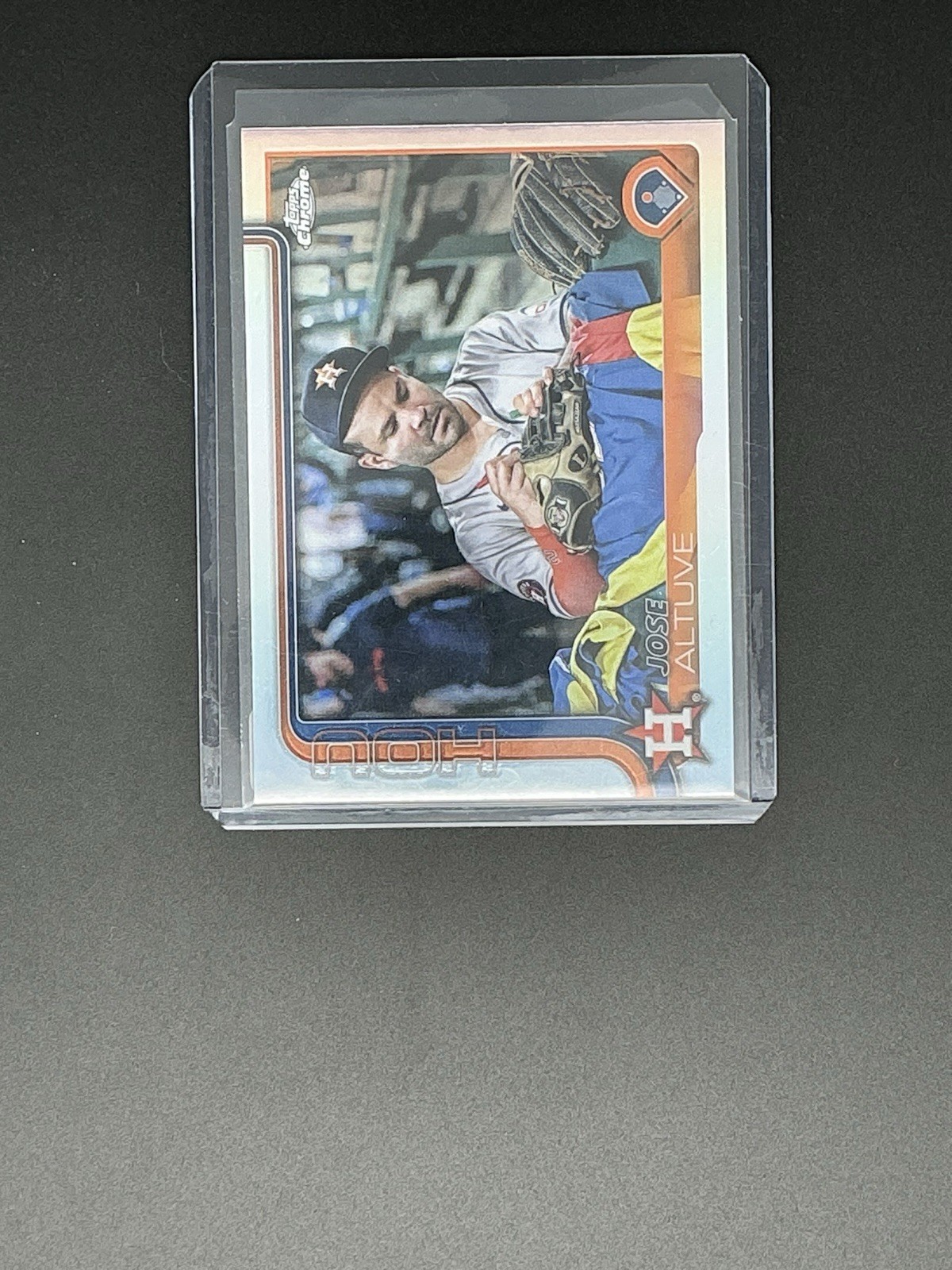 2025 Topps Chrome #77 Jose Altuve Image Variation SP Houston Astros