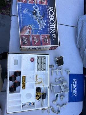 Vtg Robotix R-1000 System 1984 Manual Stickers - Complete