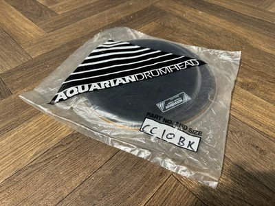 Aquarian Classic Clear 10'' Tom Schlagzeugkopf / Schwarz #AA16