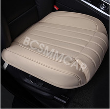 Pu Leather Car Front Seat Protector Pad Protector Cushion Chair Cover Breathable