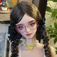 BJD Doll 1/3 Resin SD Ball Jointed Dolls Girl Face Makeup Eyes Bare DIY Toy Gift