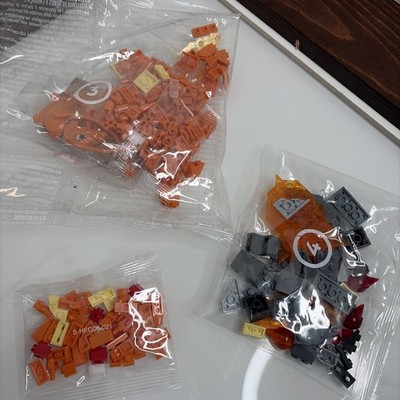 Mega Bloks Pokemon Charizard GWY77 Partial Set 3 Factory Sealed Bags