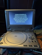 Polaroid Portable DVD Player Dolby Digital Silver DVD CD Picture CD