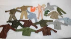 Vintage 1964 G.I Joe Action Figure Military Clothes & Extras , w/ Body
