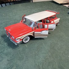 1958 Edsel Bermuda Station Wagon Danbury Mint Vintage Collectible Moving Parts 