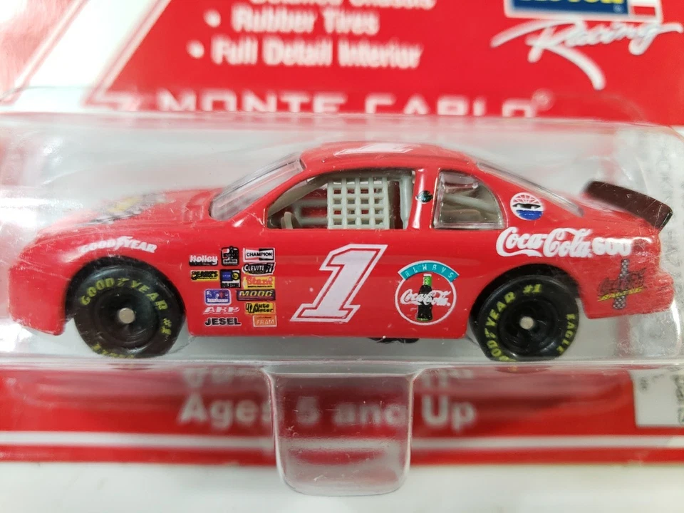 1997 Revell Racing Coca Cola 600 Monte Carlo Die Cast #1 Car 1:64 New Sealed  - Image 2 of 4