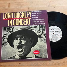 Lord Buckley - Lord Buckley in Concert 33rpm VG+ VR16