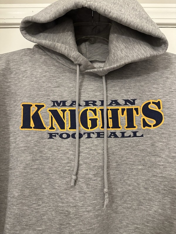 Marian University Knights Indianapolis Football Hooded Sweatshirt Men’s XL