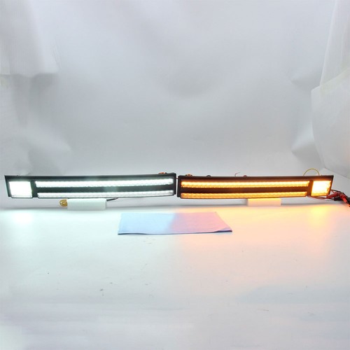 Dual-Color DRL White/Amber Lights Fits for Toyota LC250 Prado J250 2024 2025 - Foto 5 di 5