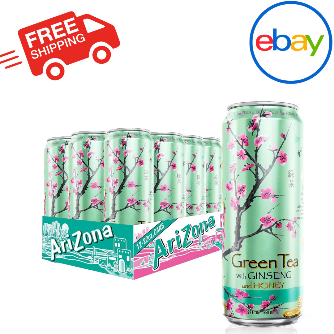With Ginseng And Honey Big Can 22oz 12 Pack Drink
