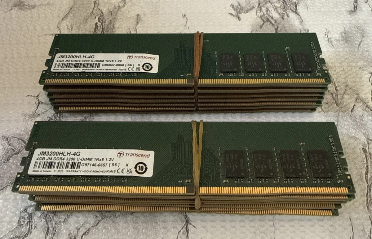PC4-25600 (DDR4-3200) Bus Speed DIMM Computer Memory (RAM) for