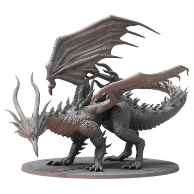 Steamforged Games Dark Souls Miniature Kalameet The Last Dragon Tea