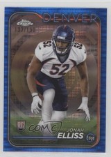 2024 Topps Chrome Rookies Blue Sonar Refractor 137/150 Jonah Elliss #258 13c5