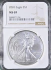 2026 American Silver Eagle MS-69 NGC