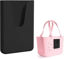 Silicone Phone Holder Compatible with Bogg Bag, Insert Bag Black 