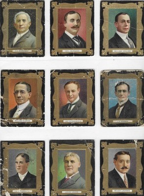 T25 BETWEEN THE ACTS ACTORS, LOW GRADE STARTER LOT OF 13 DIFFERENT! POPULAR SET!