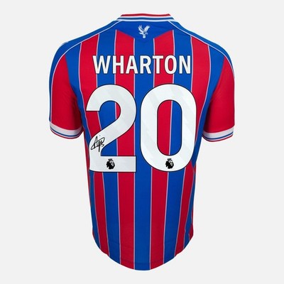 Adam Wharton Signed Crystal Palace Shirt 2025-26 Home [20] | eBay