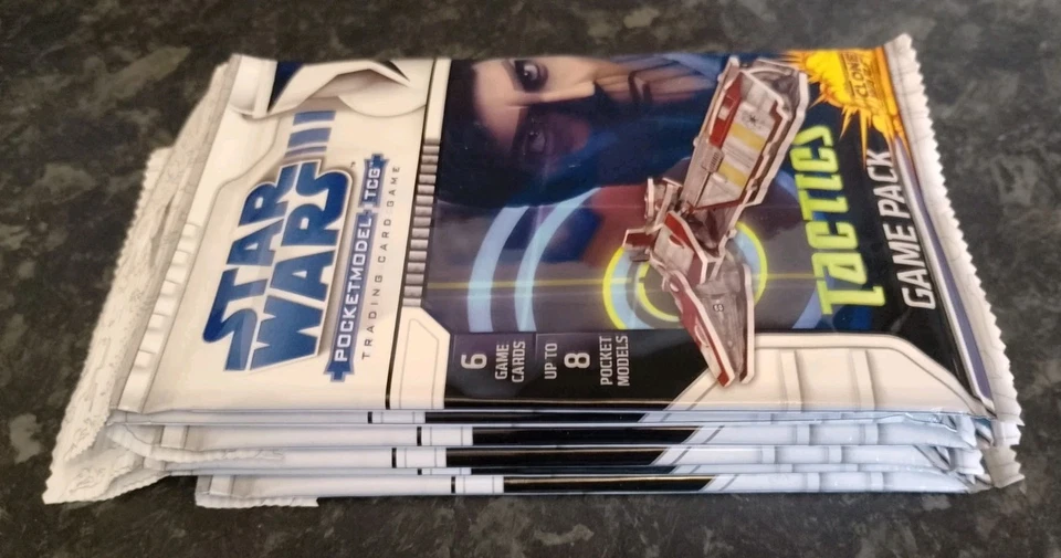 STAR WARS POCKET MODE TCG GAME The Clone Wars Tactics Obi Wan Bundle FREE UK P/P - Image 4 of 4