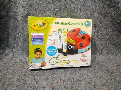 Crayola Musical Color Bug Drawing and Coloring Arts & Crafts Kit - NEW OPEN BOX