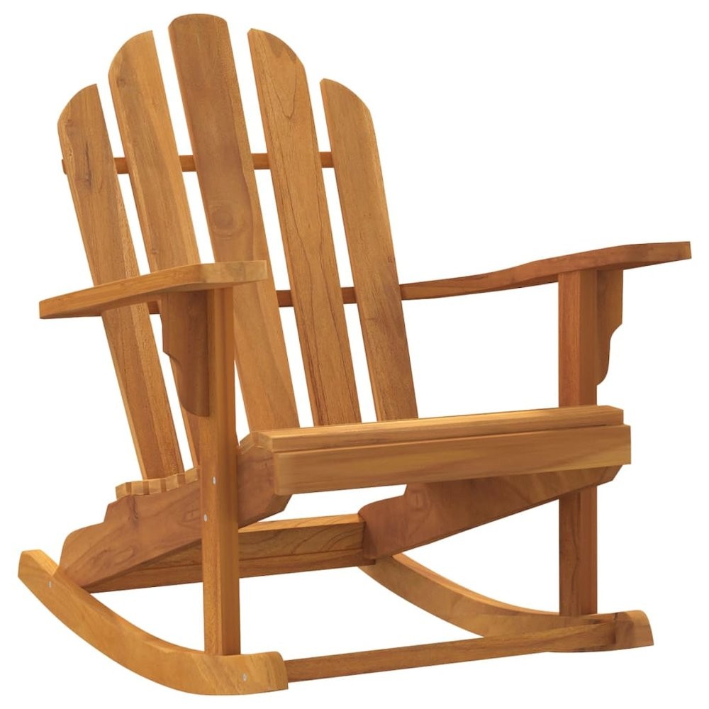 Garden Adirondack Chair Natural Teak Solid teak wood Standard