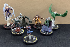 HEROCLIX SPIDER-MAN SINISTER SIX RPG FIGURINE LOT MYSTERIO DOC OCK SANDMAN