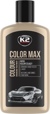 Farbrestaurator Auto Schwarz K2 Color Max Autolack Politur Abdeckung Kratzer 