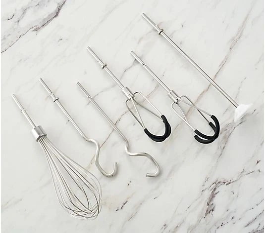 KitchenAid Batidora de Mano Digital de 9 Velocidades con Batidores de Borde Flexible-Blanco Foto 2 de 3