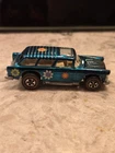1969 Hot Wheels Redline CLASSIC NOMAD Aqua US White Interior