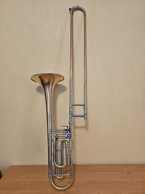 Leningrader Posaune F-Aufsatz UdSSR Sowjetisches Musikblasinstrument Vintage
