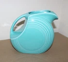 Fiestaware Turquoise 64oz Disc Pitcher Homer Laughlin 7.5"T 2 Quart P86- READ