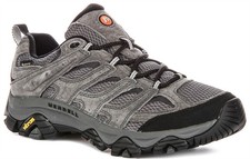 Merrell Moab 3 Gtx Lace Up Waterproof Hiker Mens Sneakers In Grey US 7 - 13