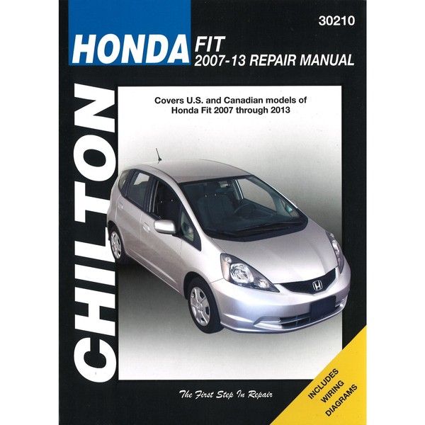Honda Fit 2007-2013 USA US Kanada Canada Import Reparaturanleitung Chilton-image