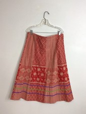 Tribal Maxi Skirt Peasant Boho Chic Made in Africa Womens Large