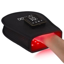 Cordless Infrared Red Light Therapy Mitten Hand Glove for Joint Pain Relief