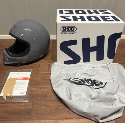 Shoei EX-Zero Basalt Gray Helmet M 57cm Neo Retro Classic JDM Box Bag