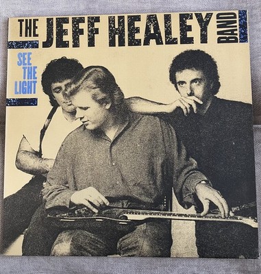 The Jeff Healey Band - see the light: Arista 209441. Original '88 German Vinyl