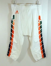 2015 Miami Hurricanes Game Issued White Pants 3XL DP27266