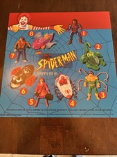 McDONALD'S "VINTAGE" 1995 "SPIDER-MAN HAPPY MEAL" DT TRANSLITE NO RSV
