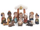 Kurt S Adler Child Nativity Table Set 13 Pieces NWT