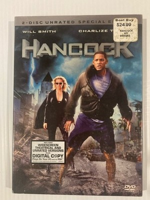 Hancock (DVD, 2008, 2-Disc Set, Unrated)