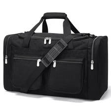 Duffle Bag for Weekender Travel - 20 inch Sport Duffel Bag for Gym Black