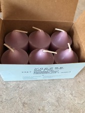 Partylite Blackberry Honey Votives 1/2 dozen NEW