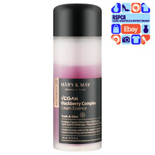 New Mary&May Vegan Blackberry Complex Cream Essence 140ml RRP £23