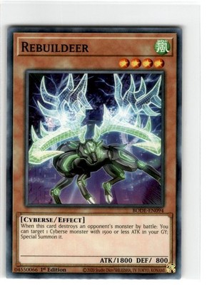 Yu-Gi-Oh! Rebuilder 1st Edition BODE-EN094 Lightly Played Common