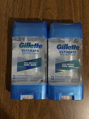 Gillette Ultimate Protection Antiperspirant Deodorant, Cool Wave 2 ct - e1050