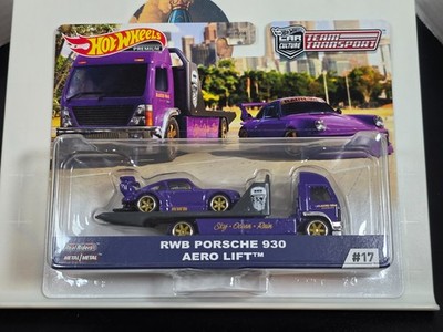 ミニカー RWB PORSCHE 930 & AERO LIFT Hot Wheels Team Transport RWB Porsche 930 Aero Lift #17 Premium