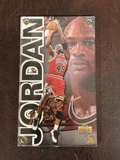Michael Jordan 1999 Upper Deck Slabs Die-Cut 3x5.5 (Name in Black) /2300 #MJ-S12