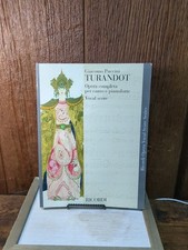 Turandot 3 Act Drama Vocal Score Series 2007 Giacomo Puccini Ricordi Languages