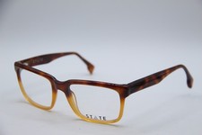 NEW STATE LOGAN COGNAC AMBER HAVANA FADE AUTHENTIC FRAMES EYEGLASSES 55-21
